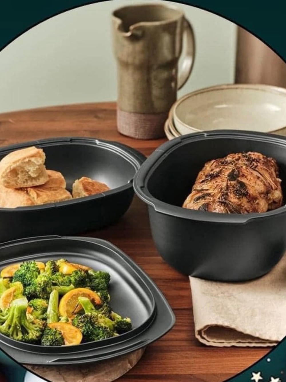 NWT Tupperware UltraPro Magic Stack Set